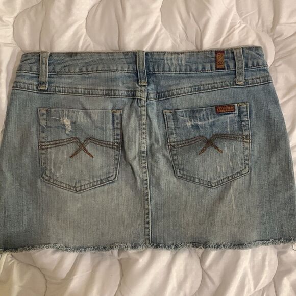ZD Mini Skirt Altered Jeans. Size 11 - Picture 11 of 14